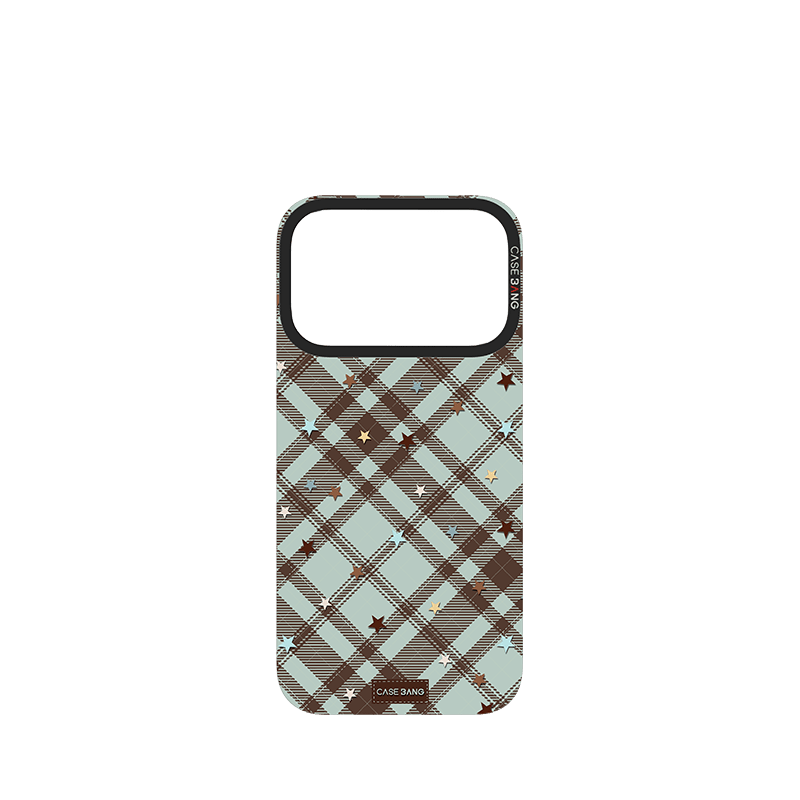 Mint Choco Stars Imagisnap - CaseBangImagisnapCaseBangiPhone 17 Pro MaxBack Cover