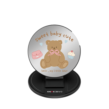 Mirror Little Bear Magsafe Grip Stand - CaseBangMagsafe Grip StandCaseBangBack Cover