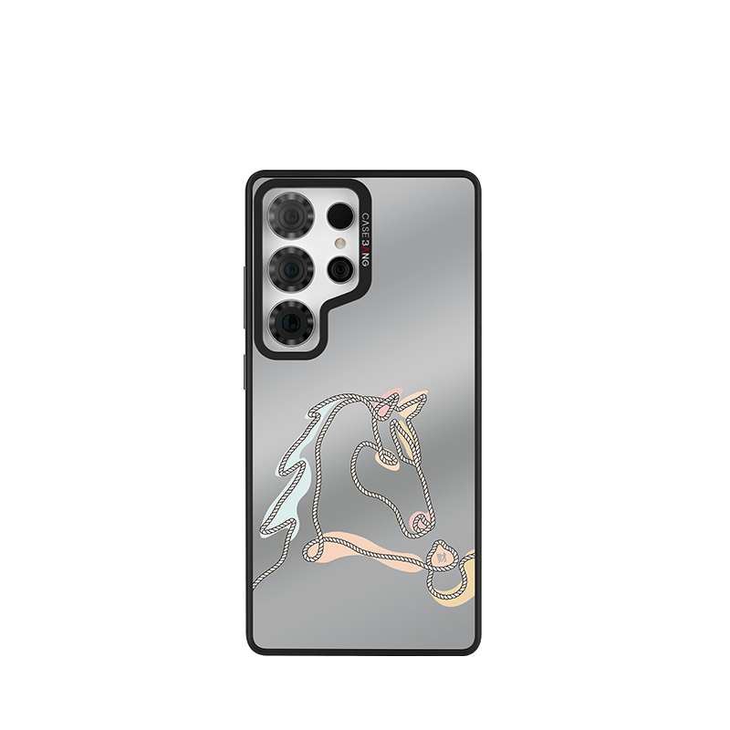 Noble Steed Snap - On Phone Case - CaseBangMirror ImagiSnap Case MagSafe CompatibleCaseBangSamsung S25 UltraBack Cover+Base Case