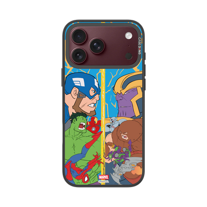 Avengers Battle Snap-On Phone Case — iPhone 18 Pro Max — Complete Case Set