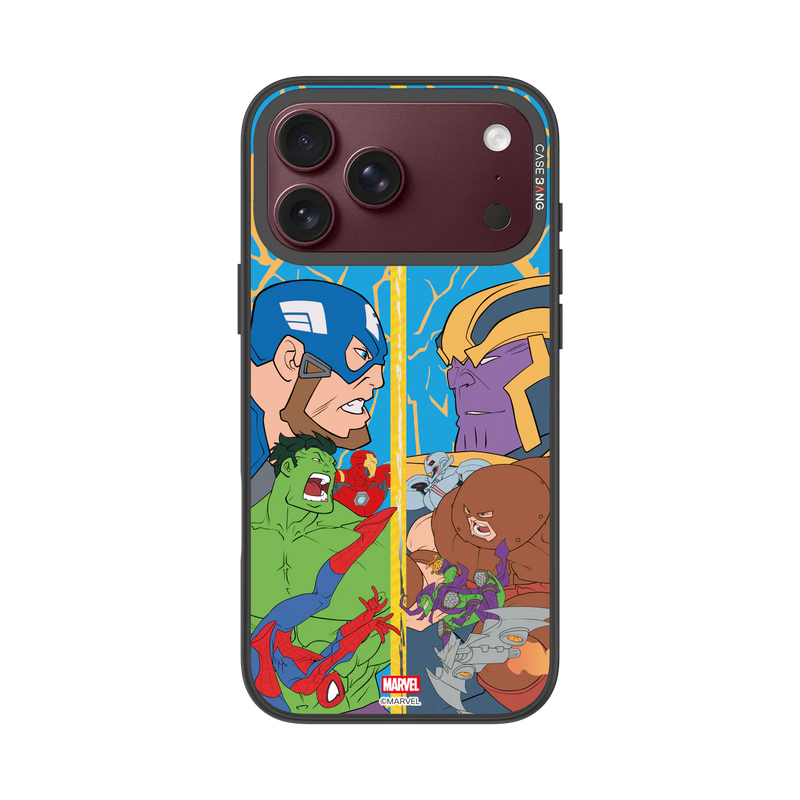 Avengers Battle Snap-On Phone Case — iPhone 18 Pro Max — Complete Case Set