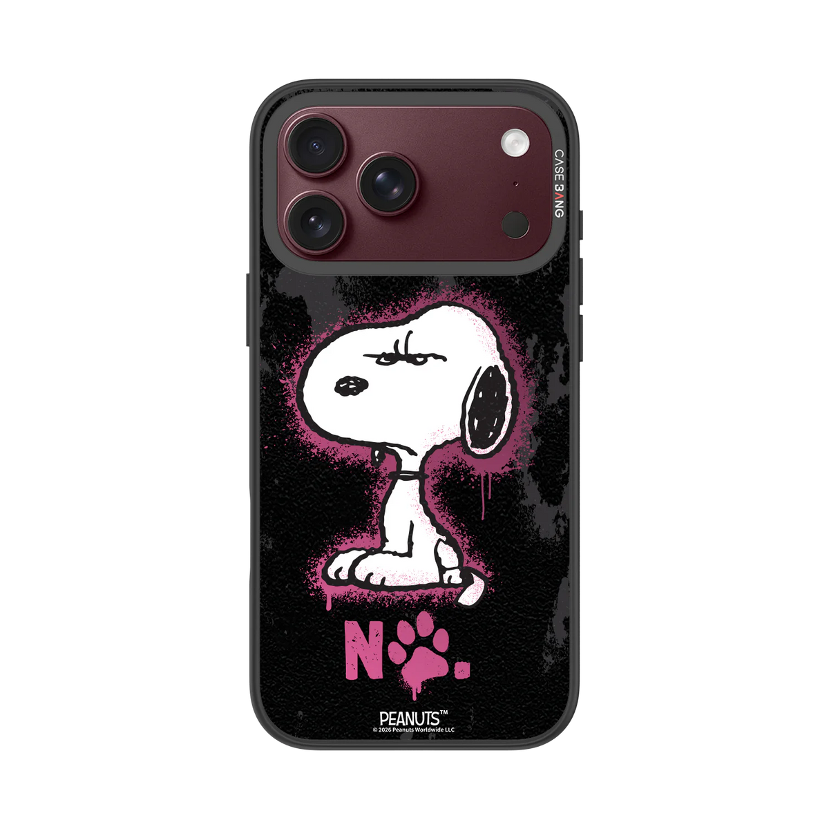 Neon Snoopy Snap-On Phone Case — iPhone 18 Pro Max — Complete Case Set