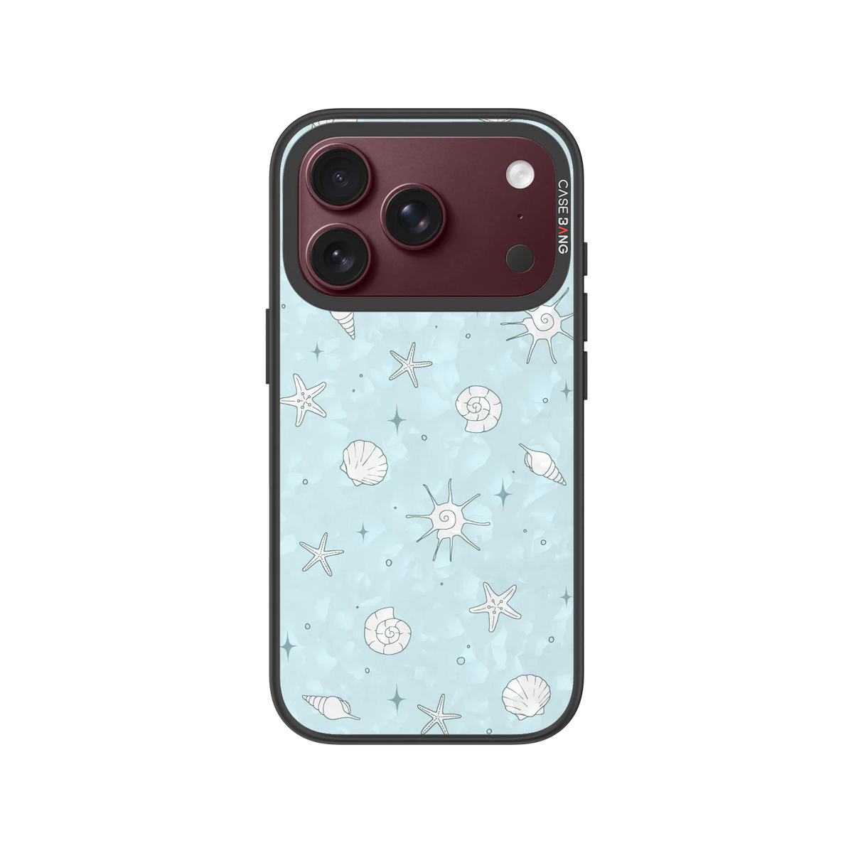 Starfish Shells Snap-On Phone Case — iPhone 18 Pro — Complete Case Set