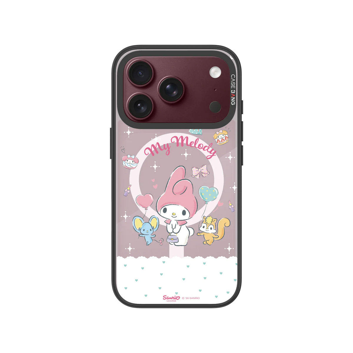 Melody and Friends Snap-On Cover — iPhone 18 Pro — Complete Case Set