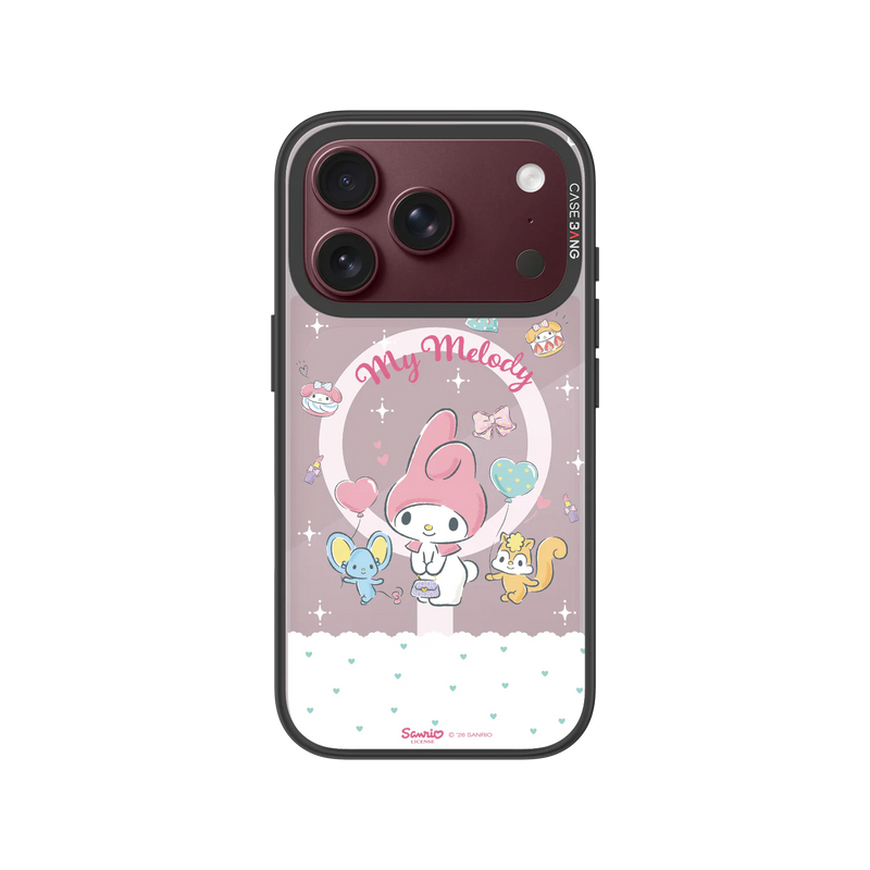 Melody and Friends Snap-On Cover — iPhone 18 Pro — Complete Case Set
