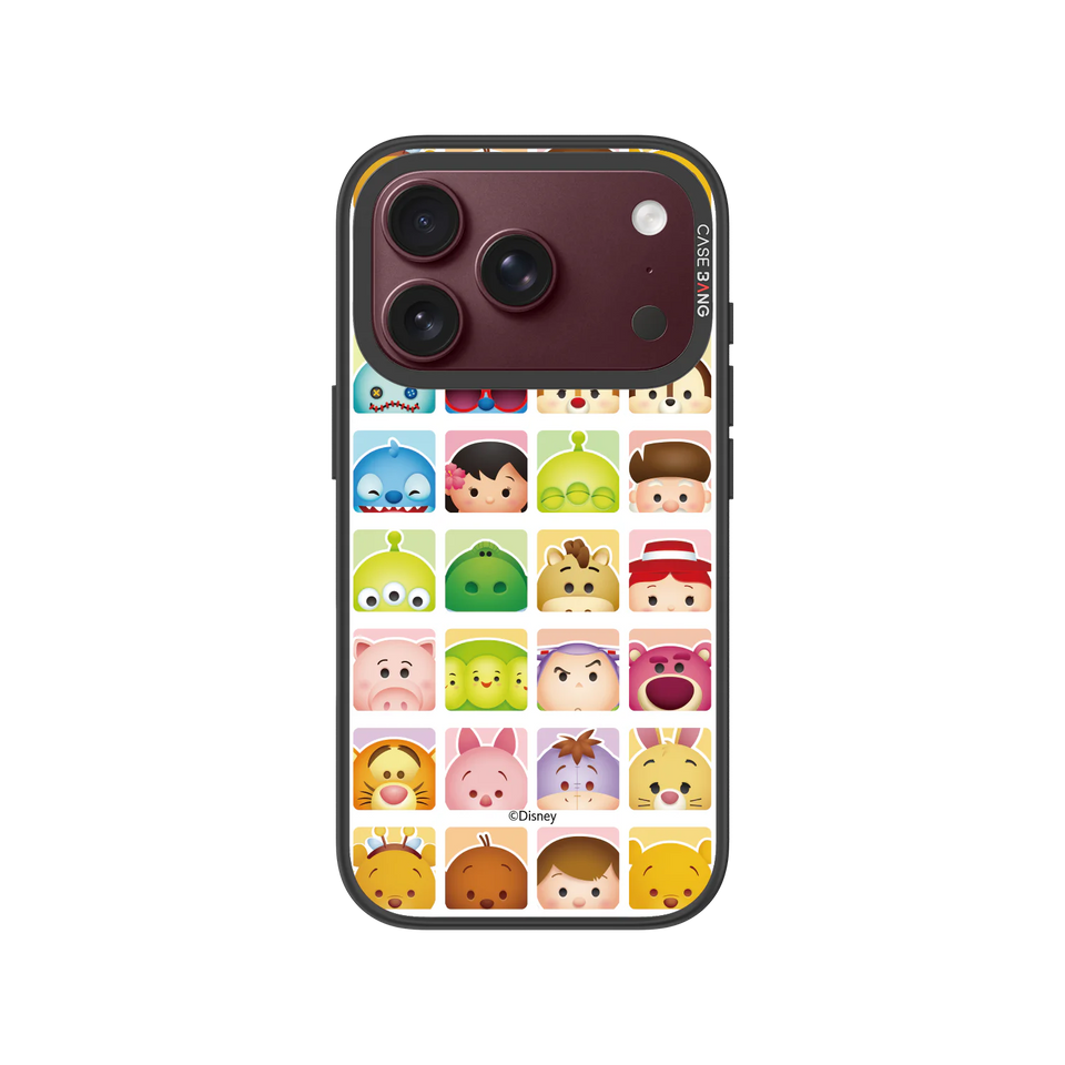 Tsum Grid Snap-On Phone Case — iPhone 18 Pro — Complete Case Set