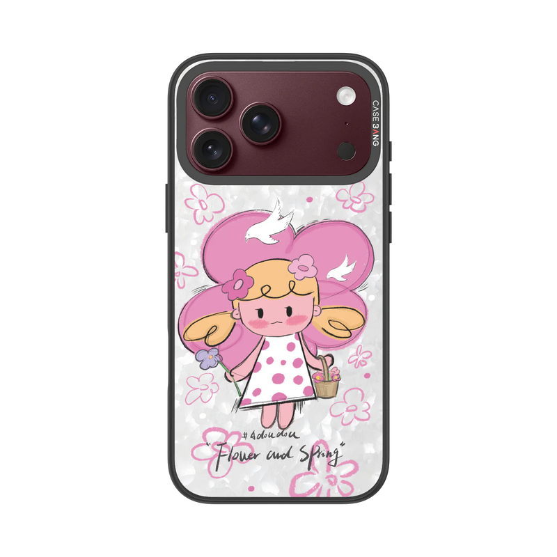 Flower and Spring Snap-On Phone Case — iPhone 18 Pro Max — Complete Case Set