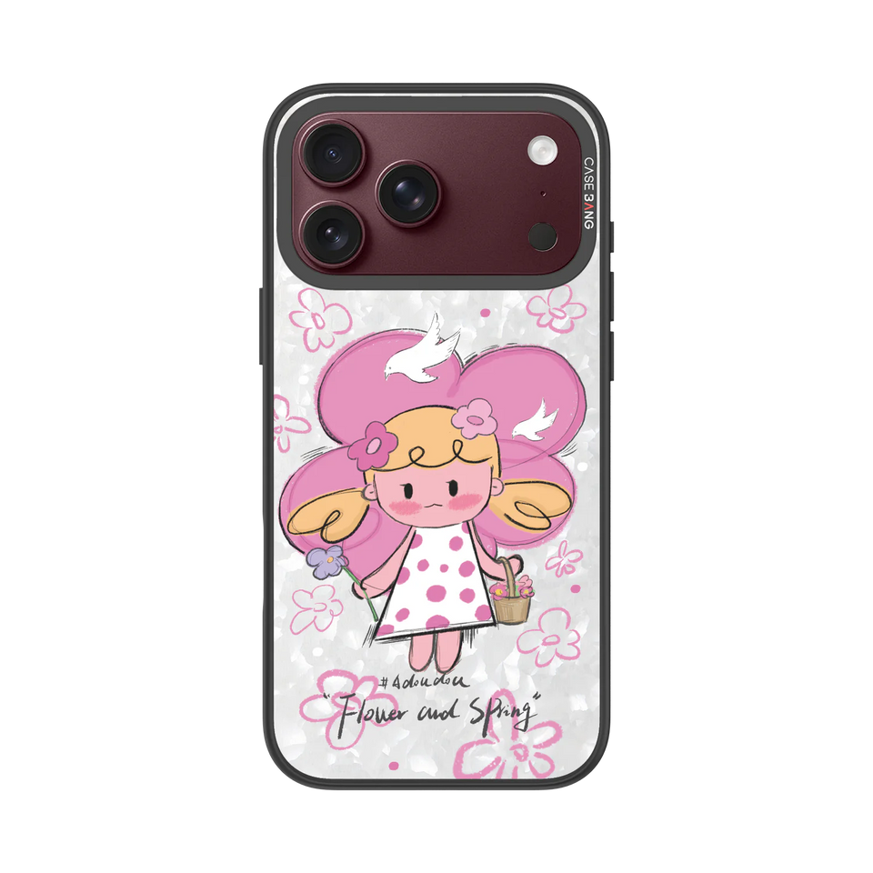 Flower and Spring Snap-On Phone Case — iPhone 18 Pro Max — Complete Case Set