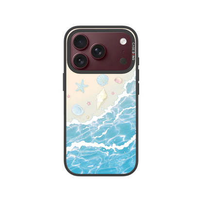 Ocean Waves Snap-On Phone Case — iPhone 18 Pro — Complete Case Set