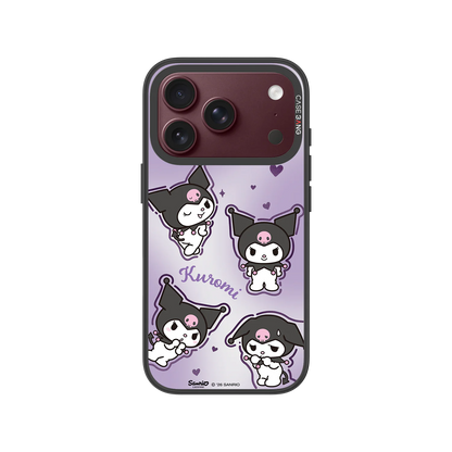 Soft Purple Kuromi Snap-On Phone Case — iPhone 18 Pro — Complete Case Set