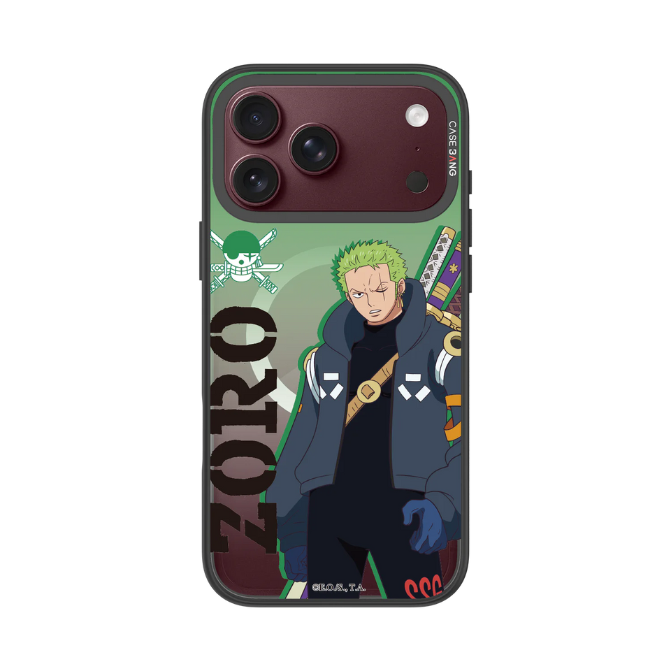 Roronoa Zoro Snap-On Case — iPhone 18 Pro Max — Complete Case Set