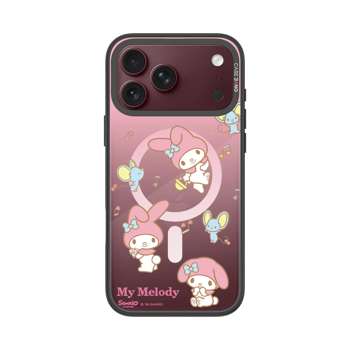 Musical Melody Snap-On Cover — iPhone 18 Pro Max — Complete Case Set