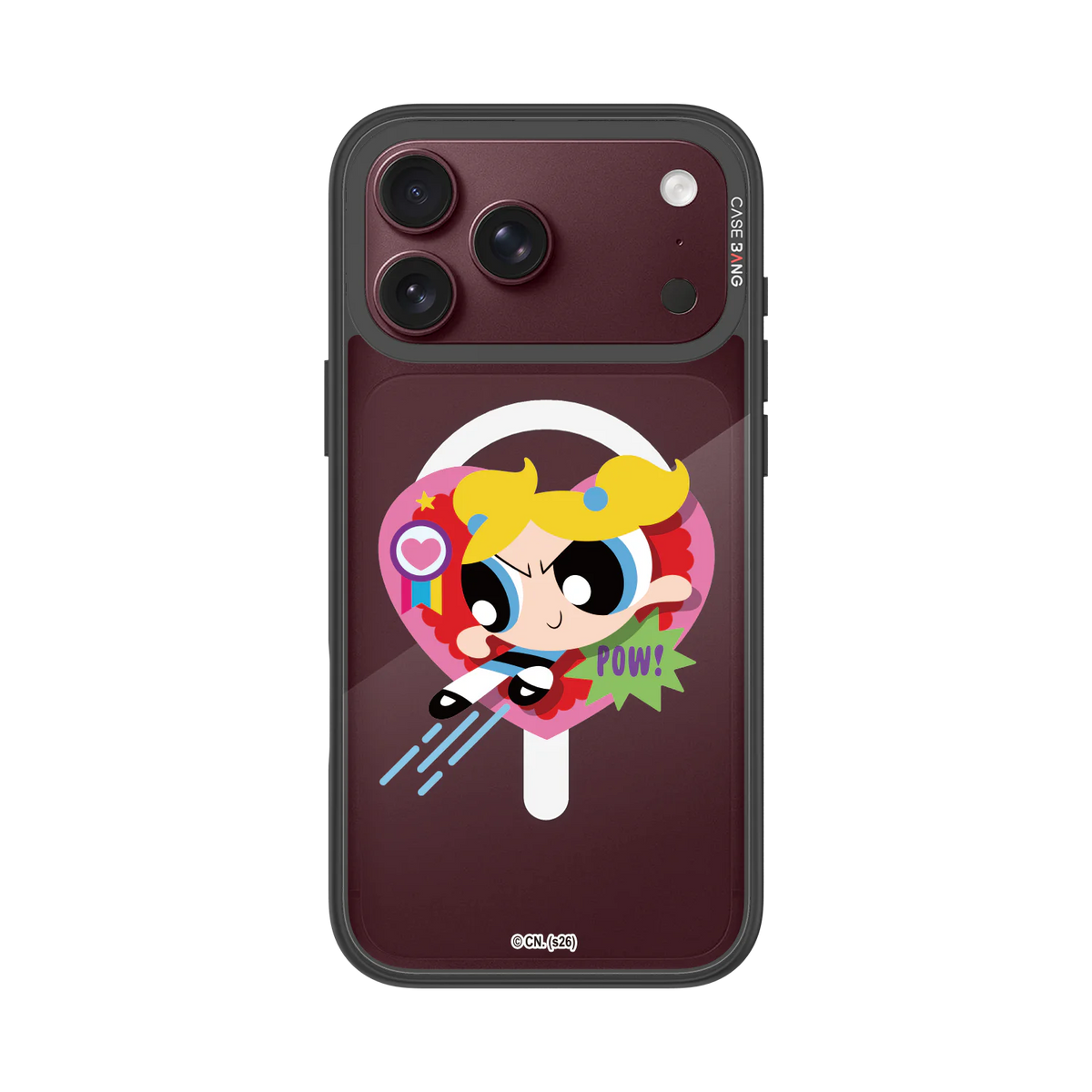 Heart Punch Snap-On Phone Case — iPhone 18 Pro Max — Complete Case Set