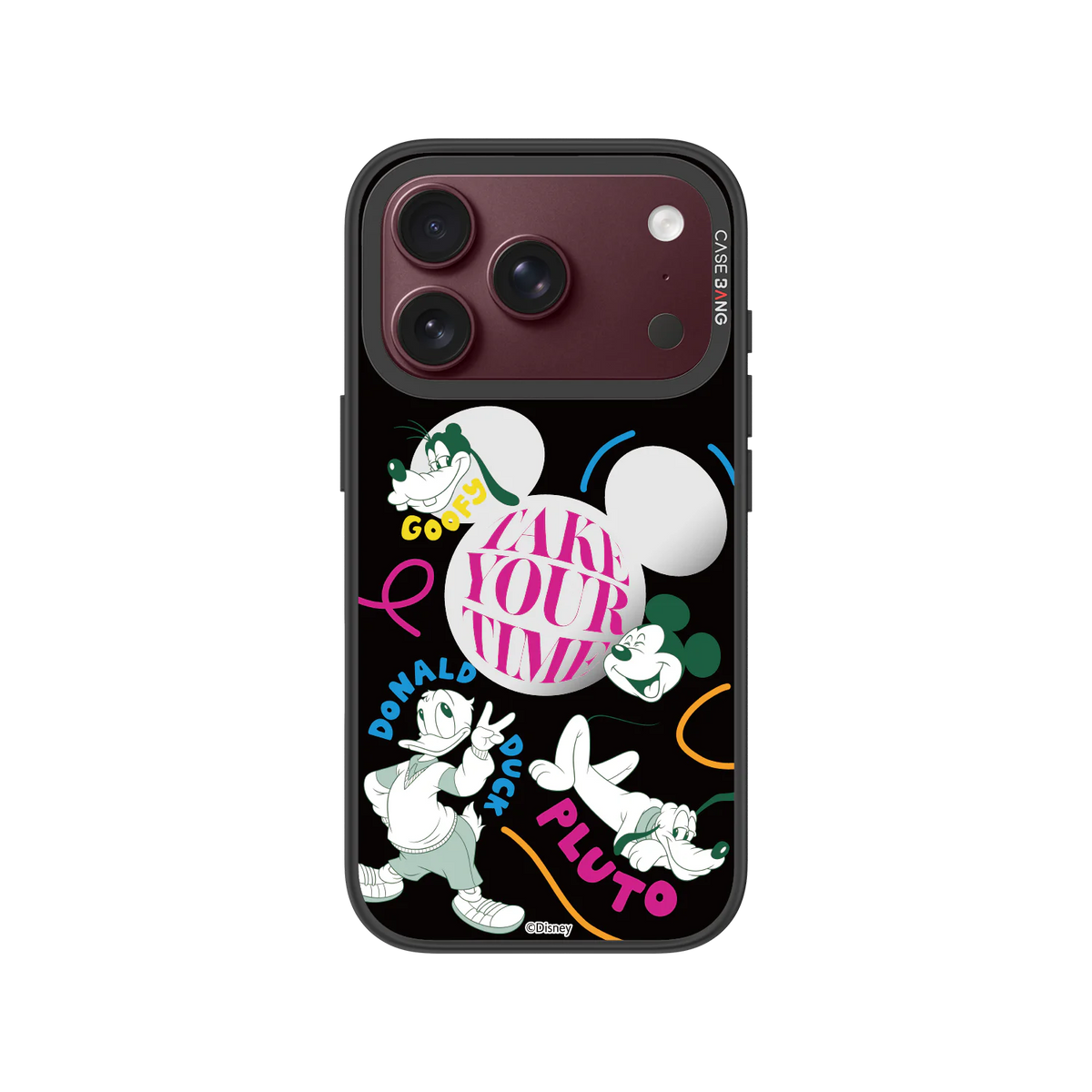 Supportive Mickey Snap-On Phone Case — iPhone 18 Pro — Complete Case Set