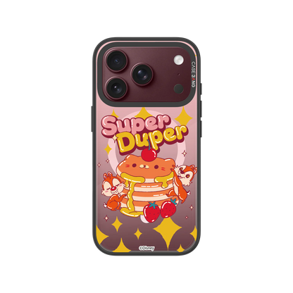 Super Duper Pancake Snap-On Phone Case — iPhone 18 Pro — Complete Case Set