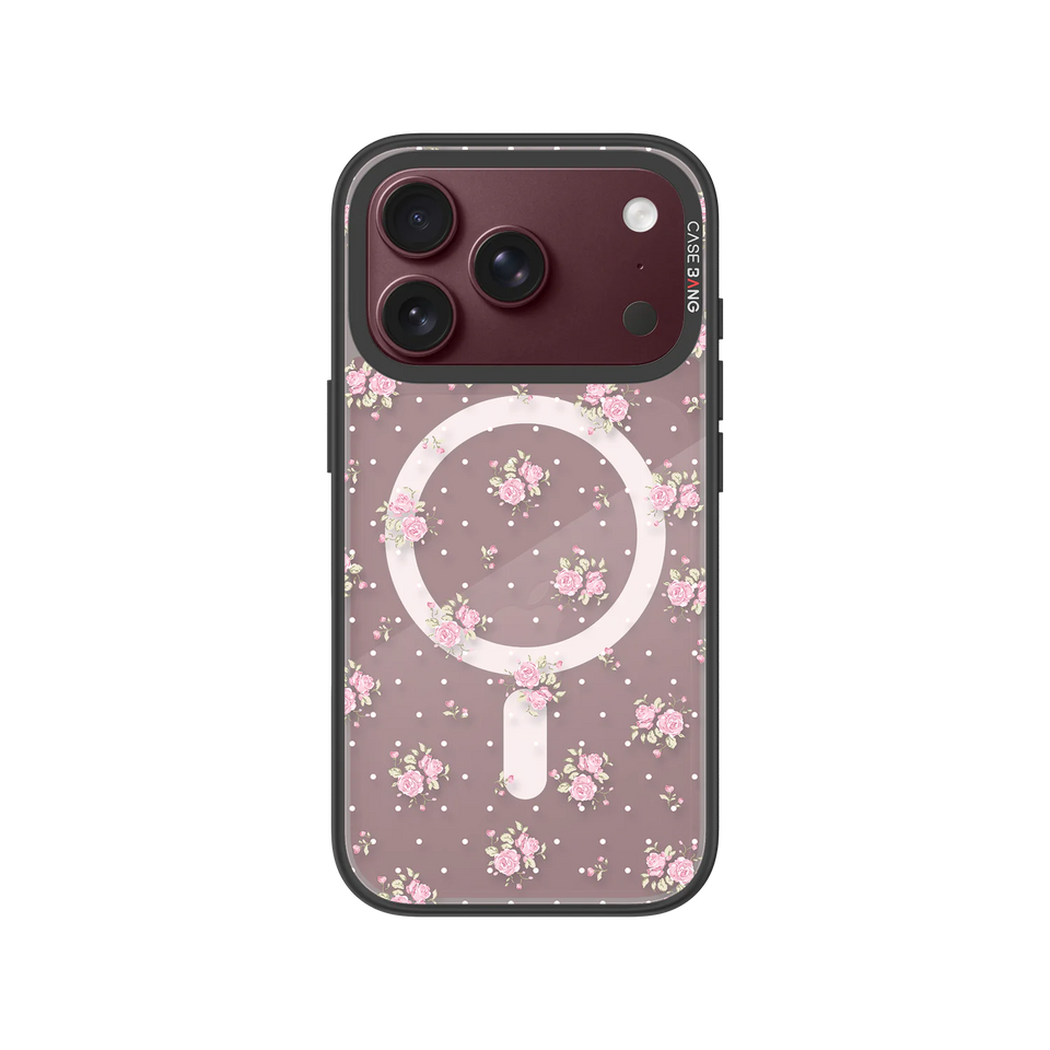 Rose Garden Snap-On Phone Case — iPhone 18 Pro — Complete Case Set