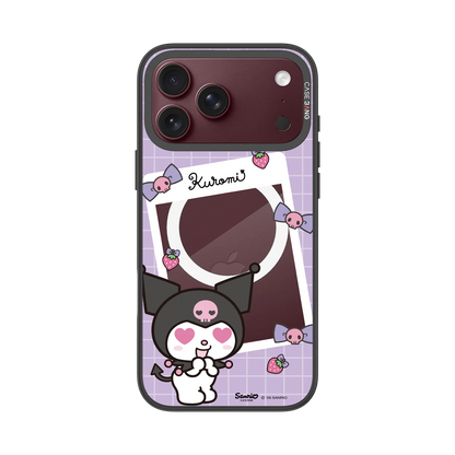 Purple Kuromi Letter Snap-On Phone Case — iPhone 18 Pro Max — Complete Case Set