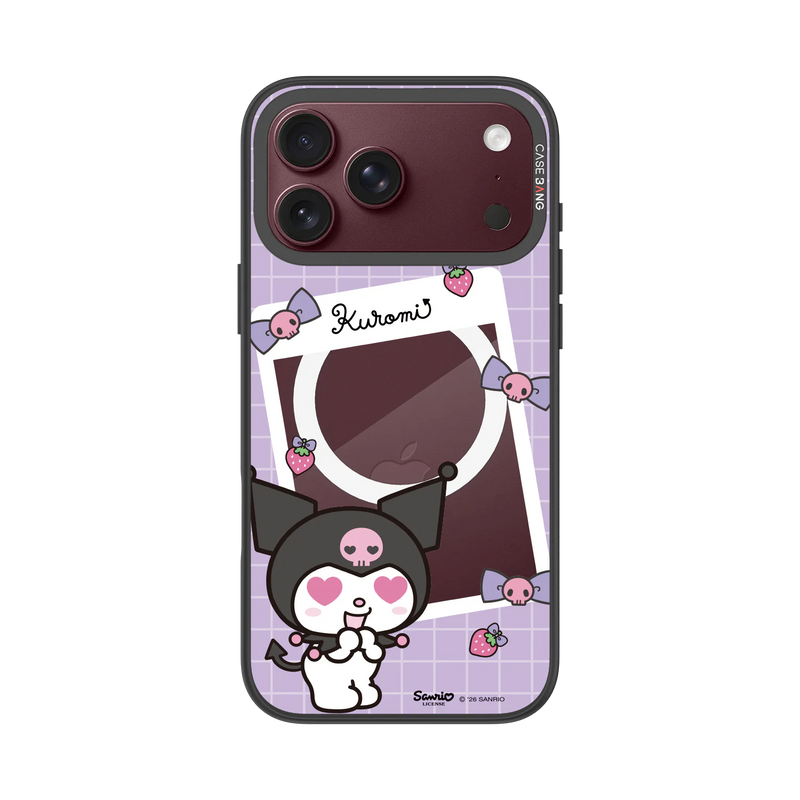 Purple Kuromi Letter Snap-On Phone Case — iPhone 18 Pro Max — Complete Case Set