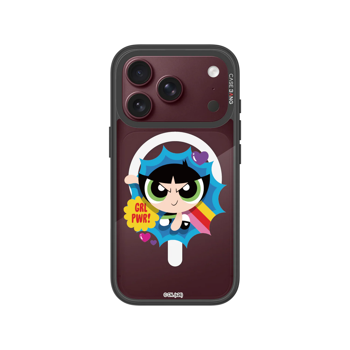 Blue Blossom Snap-On Phone Case — iPhone 18 Pro — Complete Case Set