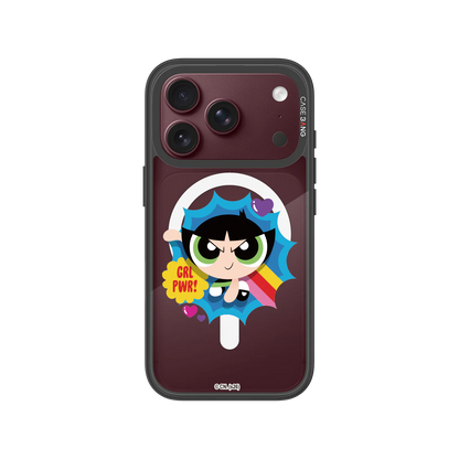 Blue Blossom Snap-On Phone Case — iPhone 18 Pro — Complete Case Set