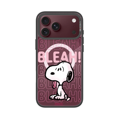 Snoopy Bleah Snap-On Phone Case — iPhone 18 Pro Max — Complete Case Set
