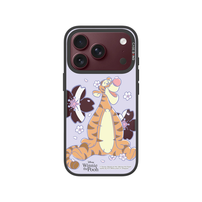 Cherry Blossom Tigger Snap-On Phone Case — iPhone 18 Pro — Complete Case Set