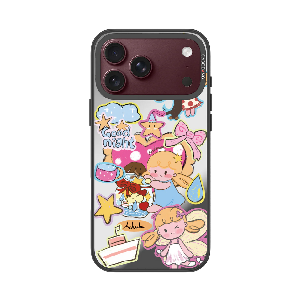 Good Night Snap-On Phone Case — iPhone 18 Pro Max — Complete Case Set