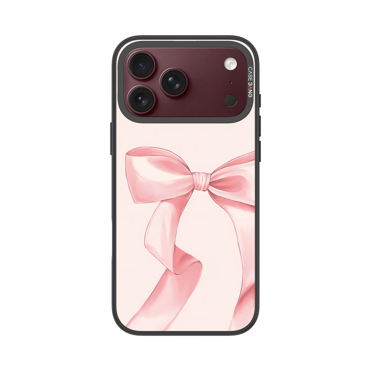 Silk Bow Snap-On Phone Case — iPhone 18 Pro Max — Complete Case Set