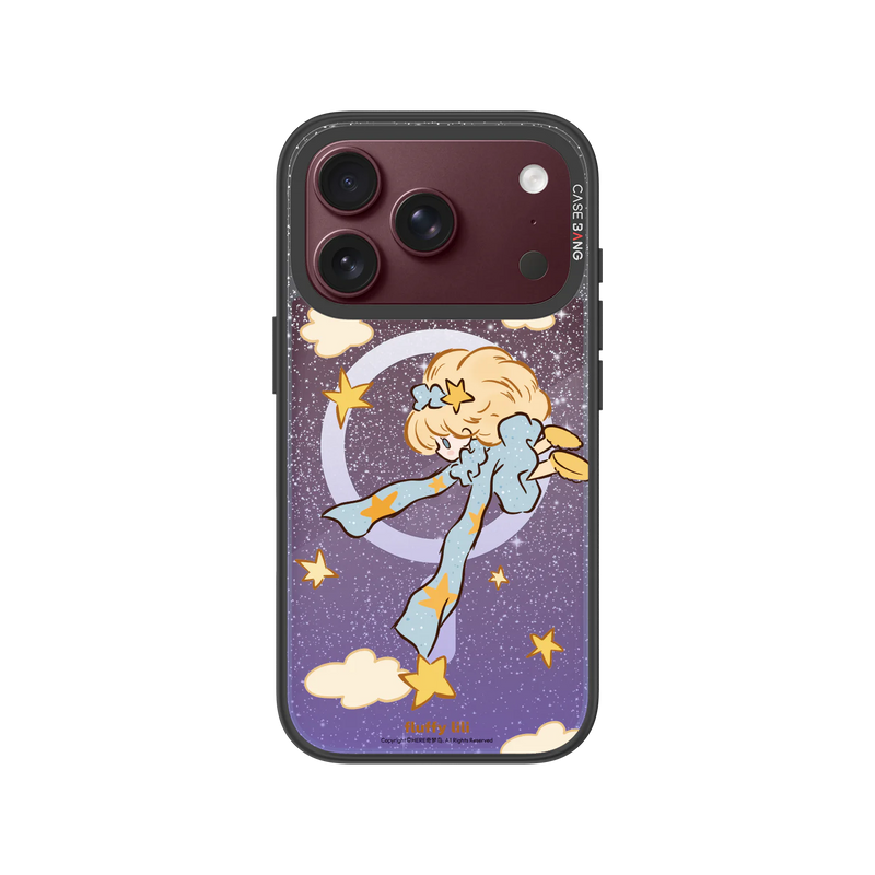 Floating Star Scarf Snap-On Phone Case — iPhone 18 Pro — Complete Case Set