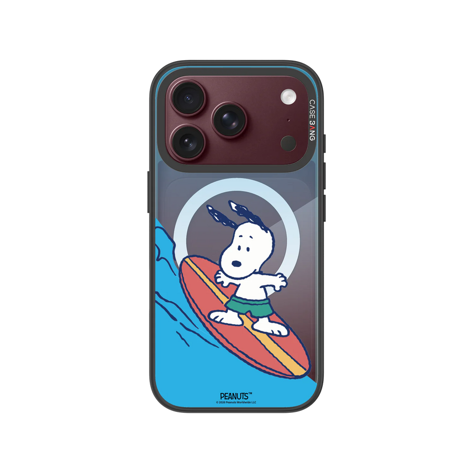 Snoopy Surf Ride Snap-On Cover — iPhone 18 Pro — Complete Case Set