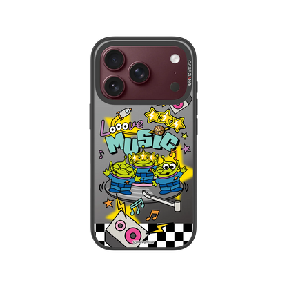 Dancing Alien Snap-On Phone Case — iPhone 18 Pro — Complete Case Set