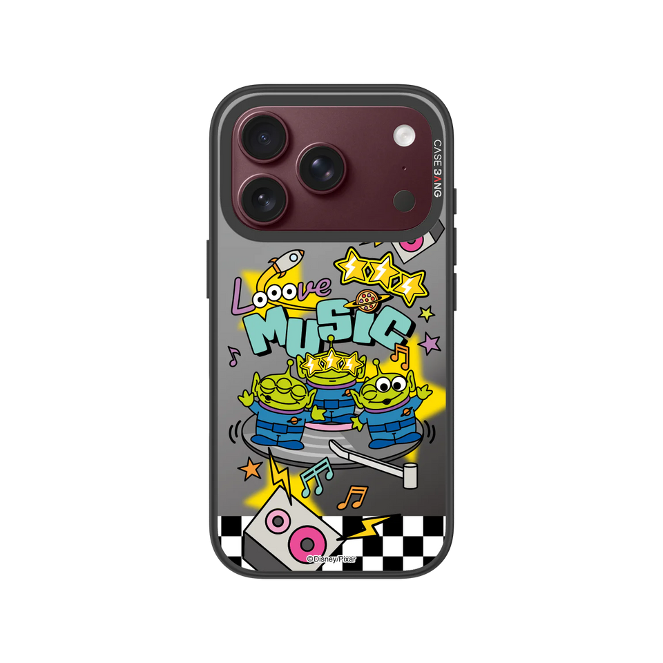Dancing Alien Snap-On Phone Case — iPhone 18 Pro — Complete Case Set