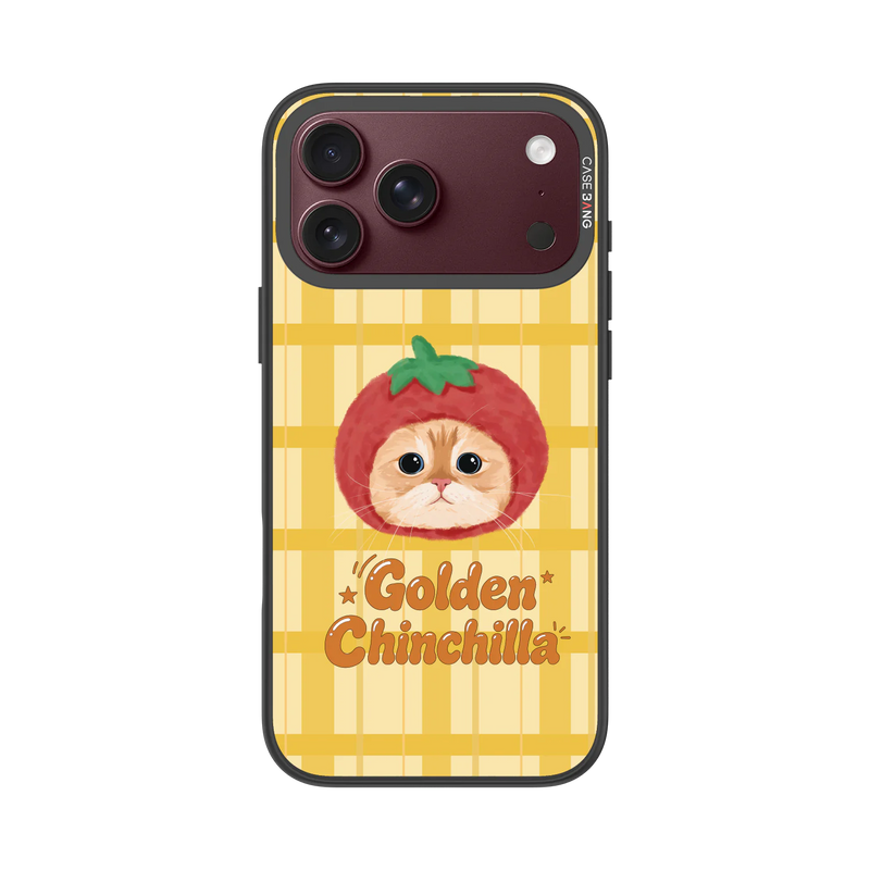 Golden Chinchilla Snap-On Phone Case — iPhone 18 Pro Max — Complete Case Set