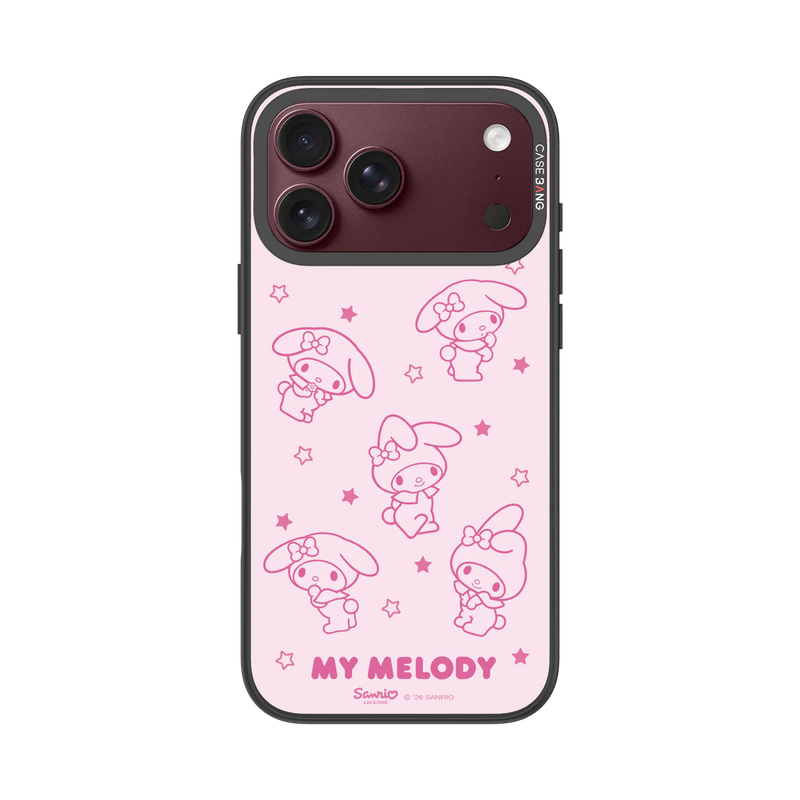 Star Melody Snap-On Cover — iPhone 18 Pro Max — Complete Case Set