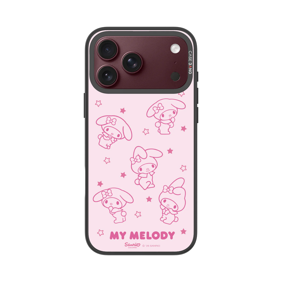 Star Melody Snap-On Cover — iPhone 18 Pro Max — Complete Case Set