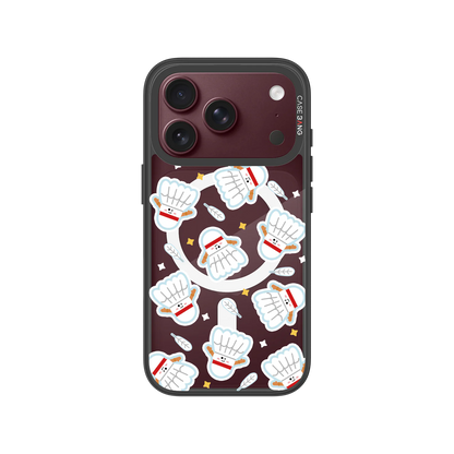 Freestyle Badminton Snap-On Phone Case — iPhone 18 Pro — Complete Case Set