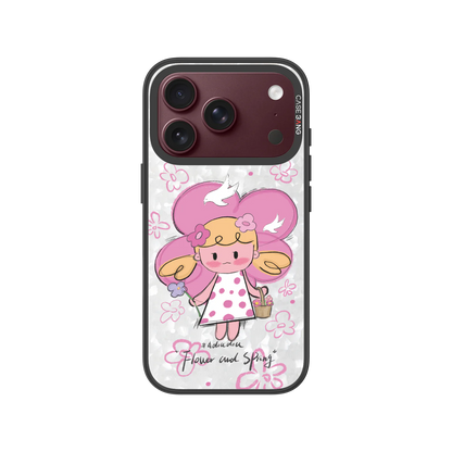 Flower and Spring Snap-On Phone Case — iPhone 18 Pro — Complete Case Set