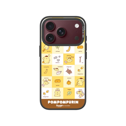 Snack Time Pompom Snap-On Phone Case — iPhone 18 Pro — Complete Case Set