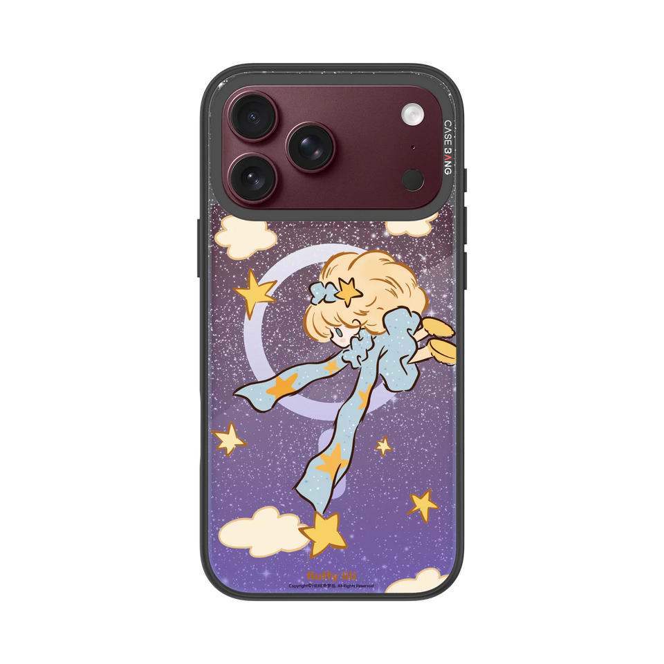 Floating Star Scarf Snap-On Phone Case — iPhone 18 Pro Max — Complete Case Set