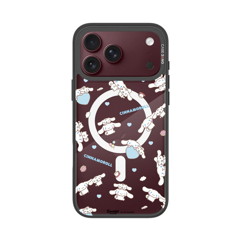 Cinnamoroll Confetti Snap-On Phone Case — iPhone 18 Pro Max — Complete Case Set