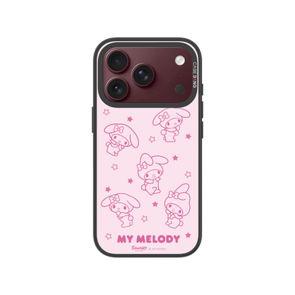 Star Melody Snap-On Cover — iPhone 18 Pro — Complete Case Set