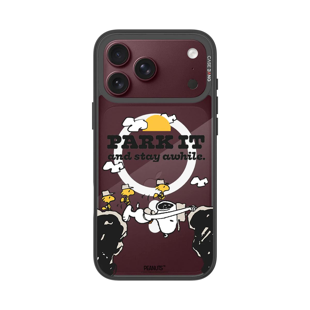 Snoopy Park Day Snap-On Cover — iPhone 18 Pro Max — Complete Case Set