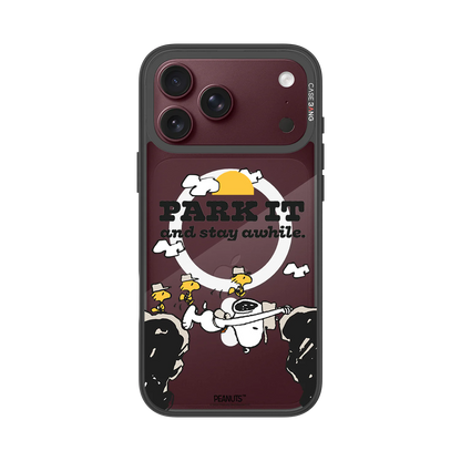 Snoopy Park Day Snap-On Cover — iPhone 18 Pro Max — Complete Case Set