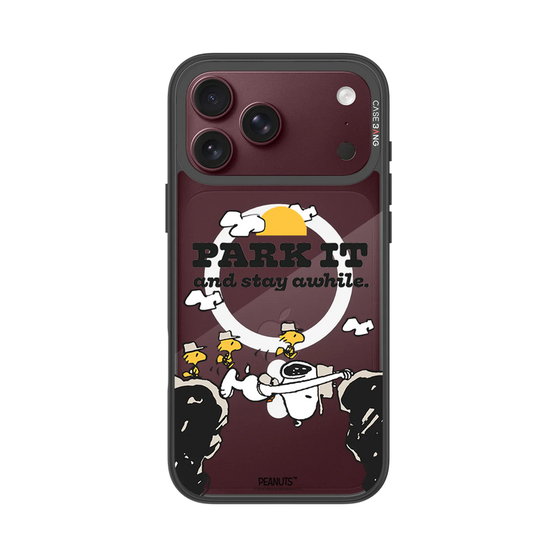 Snoopy Park Day Snap-On Cover — iPhone 18 Pro Max — Complete Case Set