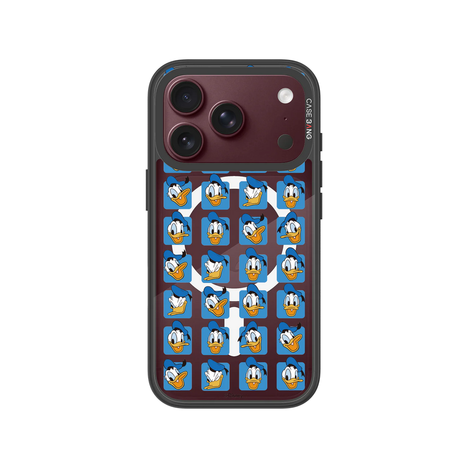 Big Head Donald Snap-On Phone Case — iPhone 18 Pro — Complete Case Set