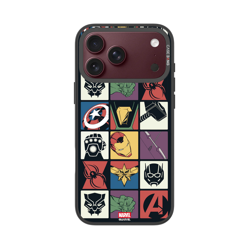 Avengers Icon Snap-On Cover — iPhone 18 Pro Max — Complete Case Set