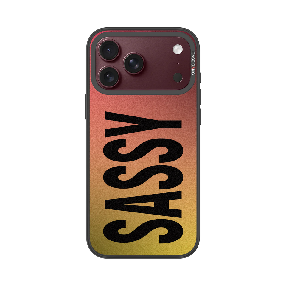 Sassy Snap-On Phone Case — iPhone 18 Pro Max — Complete Case Set