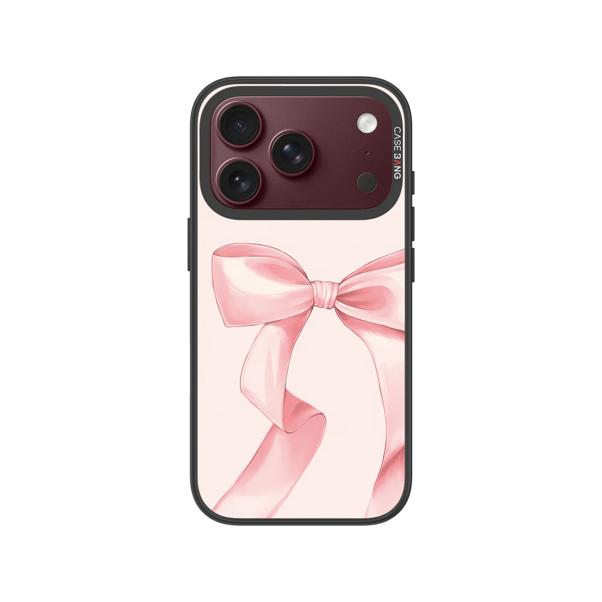 Silk Bow Snap-On Phone Case — iPhone 18 Pro — Complete Case Set