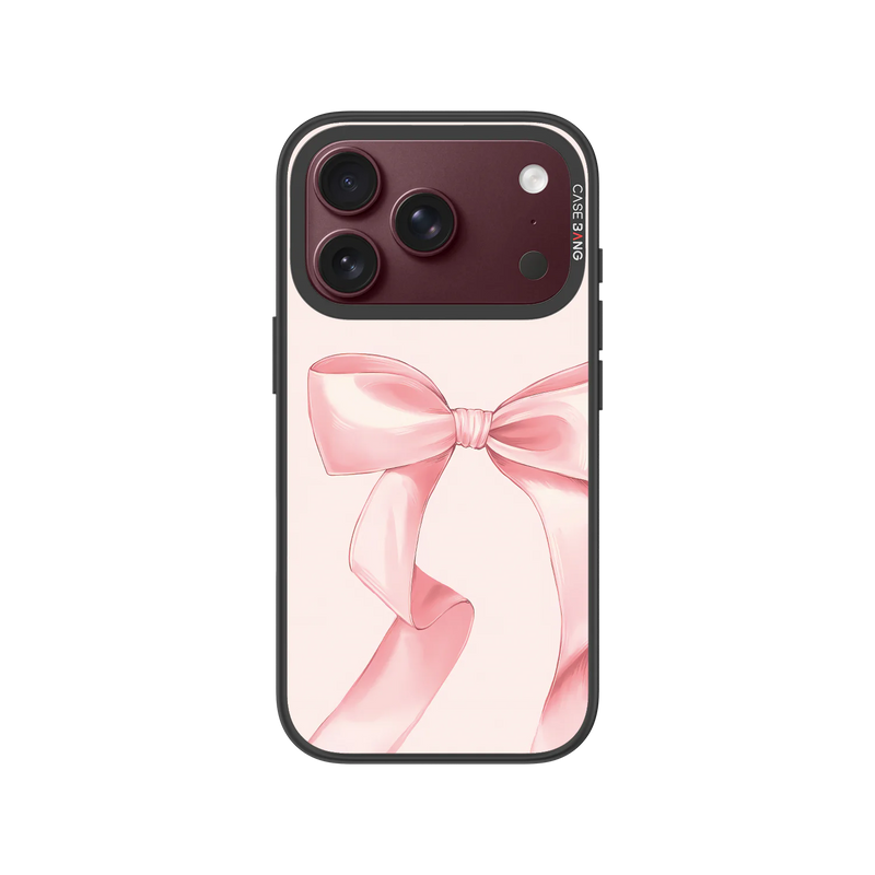 Silk Bow Snap-On Phone Case — iPhone 18 Pro — Complete Case Set