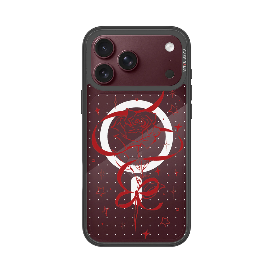 Dancing Rose Snap-On Phone Case — iPhone 18 Pro Max — Complete Case Set